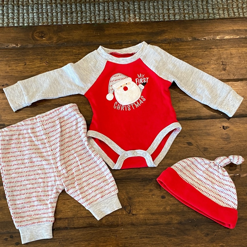 ❤️ Baby Essentials My First Christmas Baby Santa Set 🎅🏻